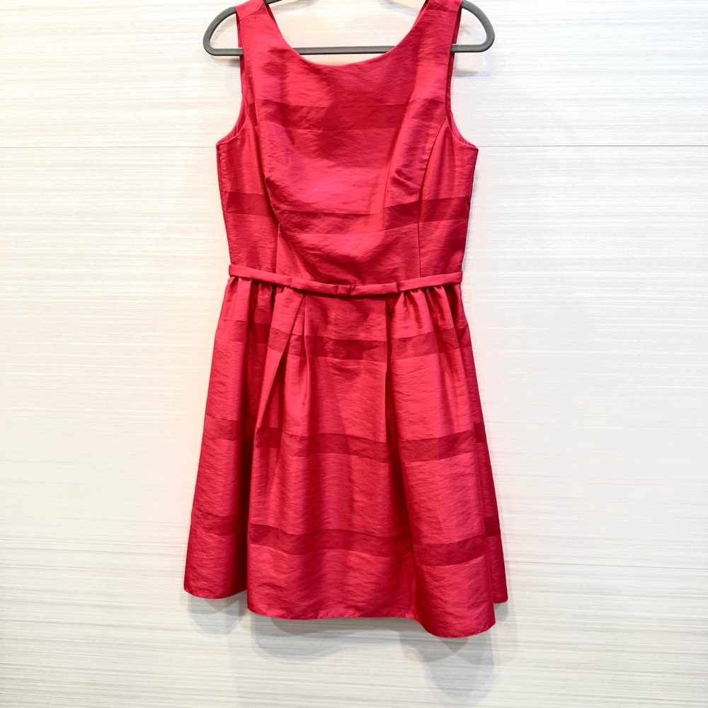 Taylor Red Striped Mini Dress